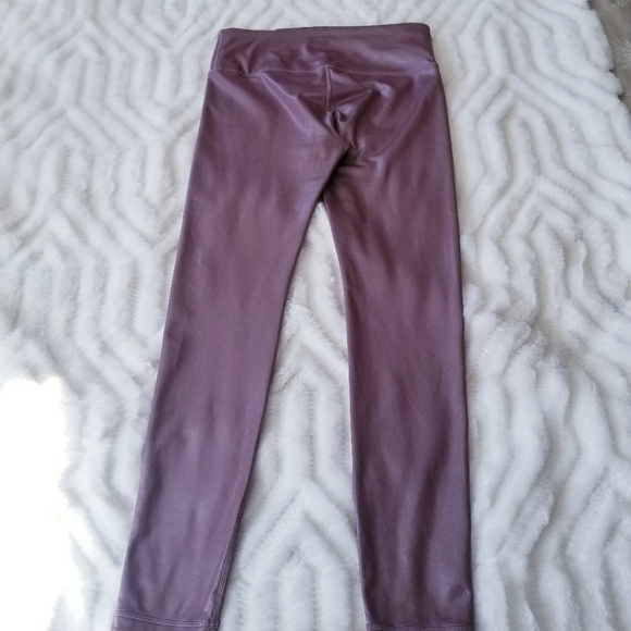Athleta elation shimmer leggings in mauve - Picture 5 of 8